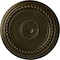 Ekena Millwork Alexandria Rope Ceiling Medallion (Fits Canopies up to 4 5/8"), 19 5/8"OD x 1 1/2"P, Green Gold CM18ALGGS - alternate 1